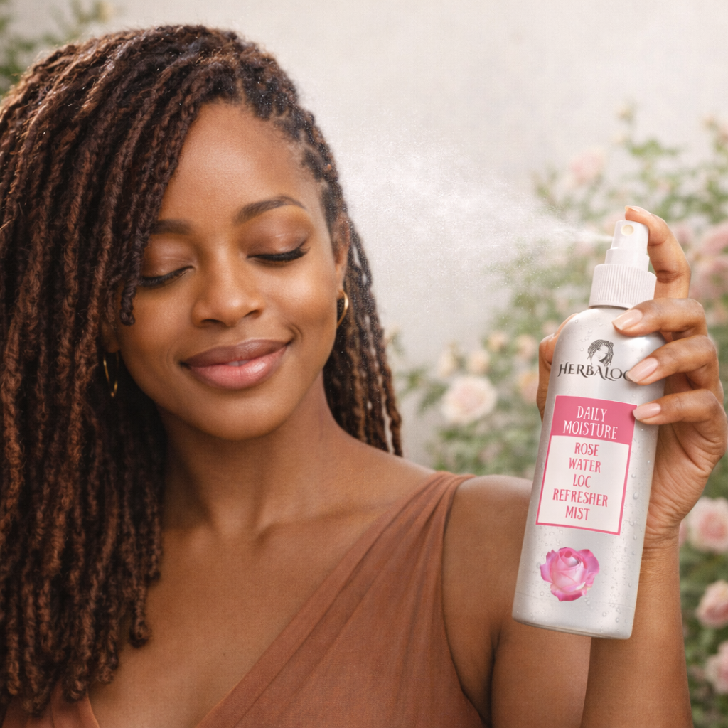 Herbalocs Rosewater Refresher Mist