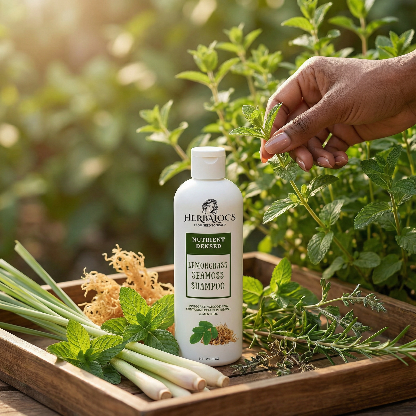 SeaMoss & Lemongrass Moisturizing Shampoo