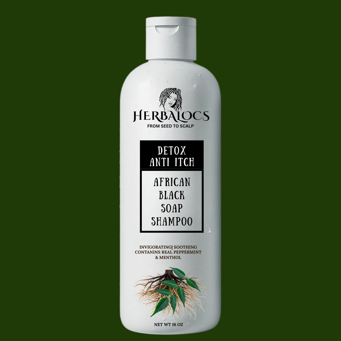 African Black Soap Scalp Cleanse Shampoo — African Black Soap + Herbal Detox Formula