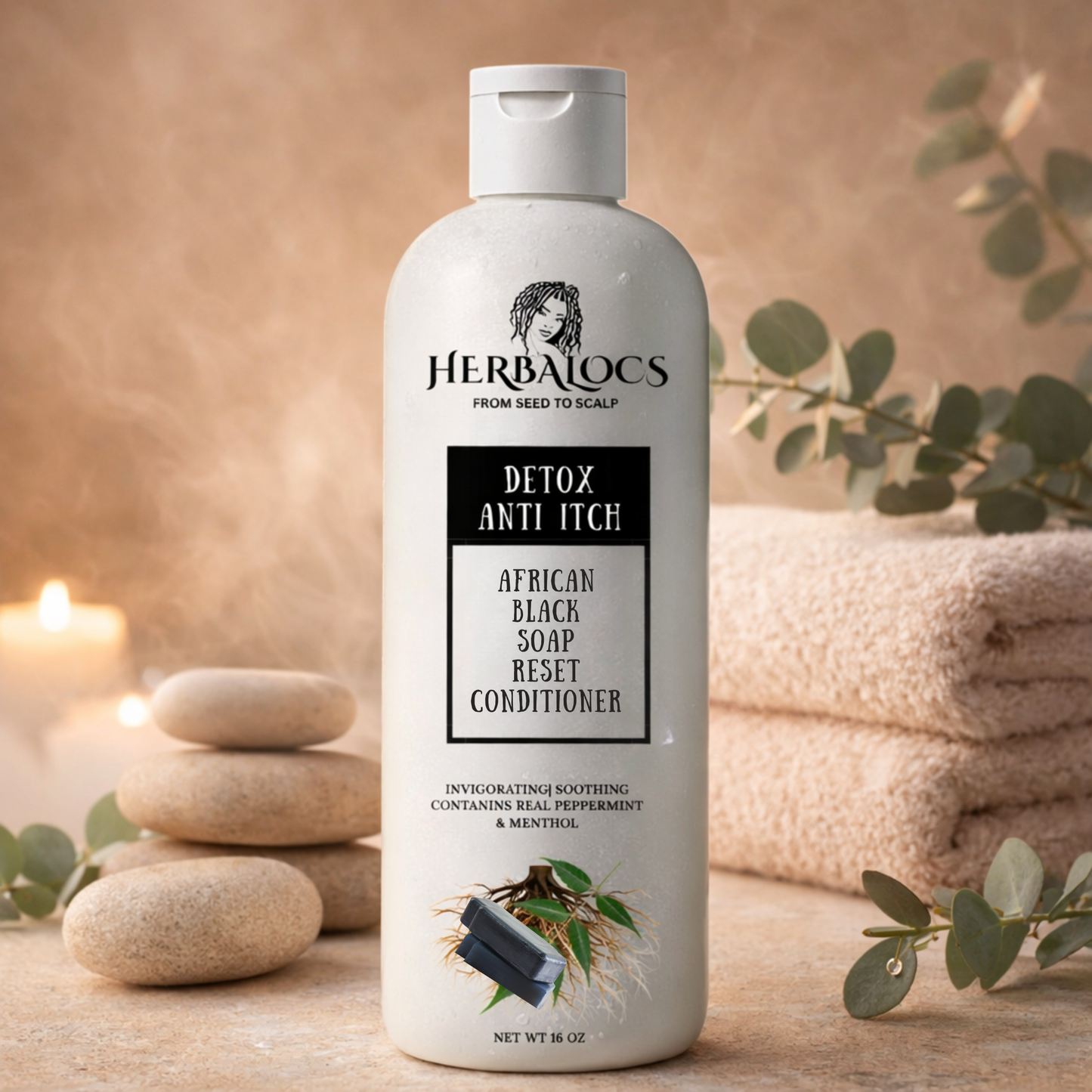 African Black Soap Scalp Balance Conditioner