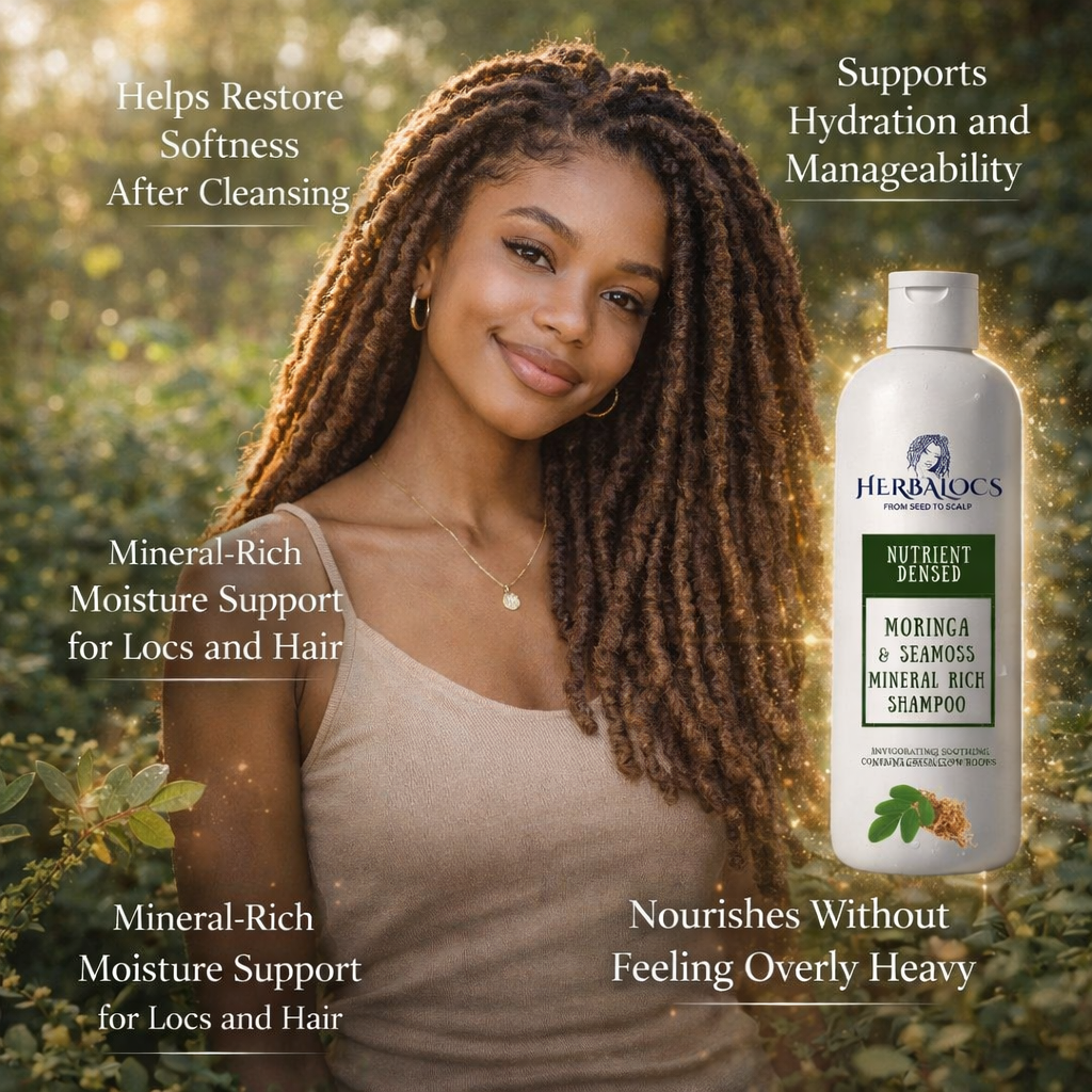 Moringa & SeaMoss Moisturizing Shampoo