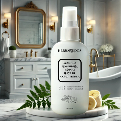 Moringa, Lemonbalm & Banana Lightweight Leave-In Conditioner