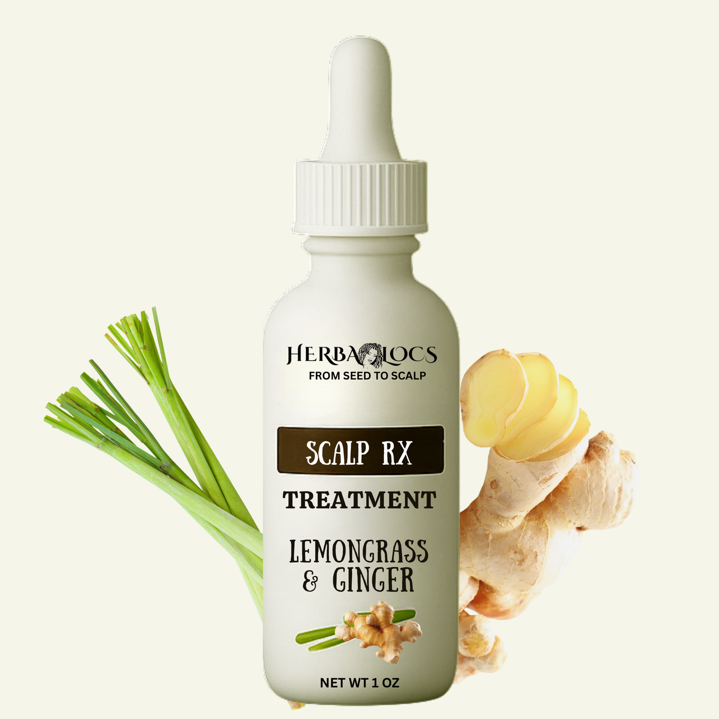 Scalp Rx Treatment Serum – Lemongrass & Ginger