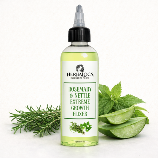 GrowElixir: Rosemary & Nettle Extreme Hair Growth Elixir Oil