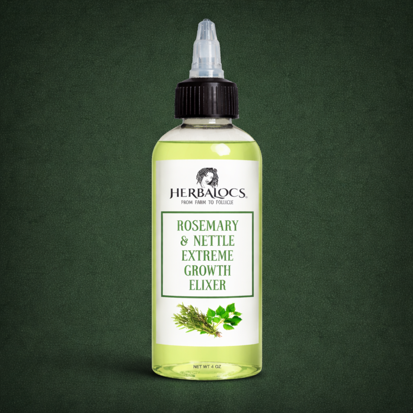 GrowElixir: Rosemary & Nettle Extreme Hair Growth Elixir Oil