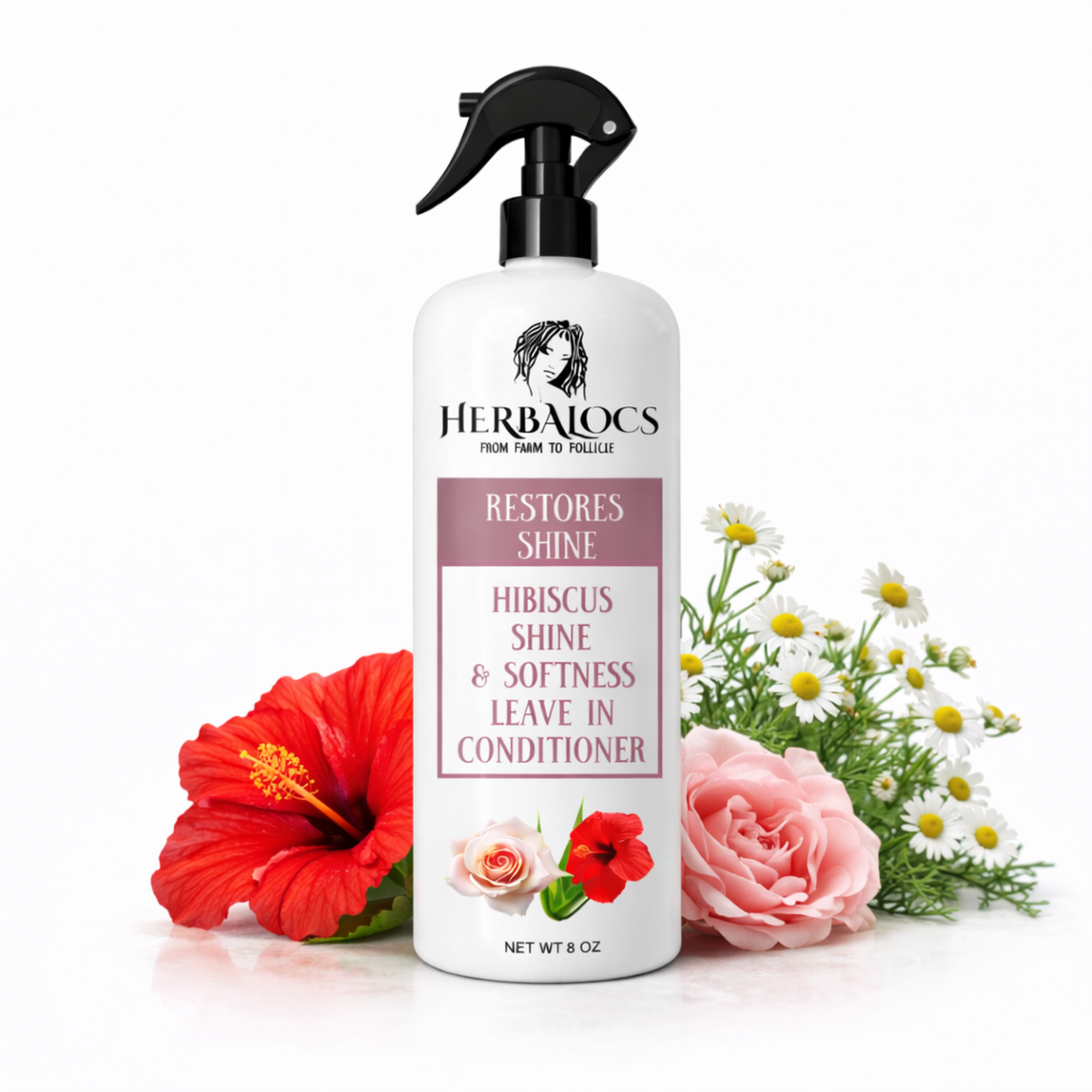 🌺 Hibiscus Shine & Softness Leave in Conditioner™